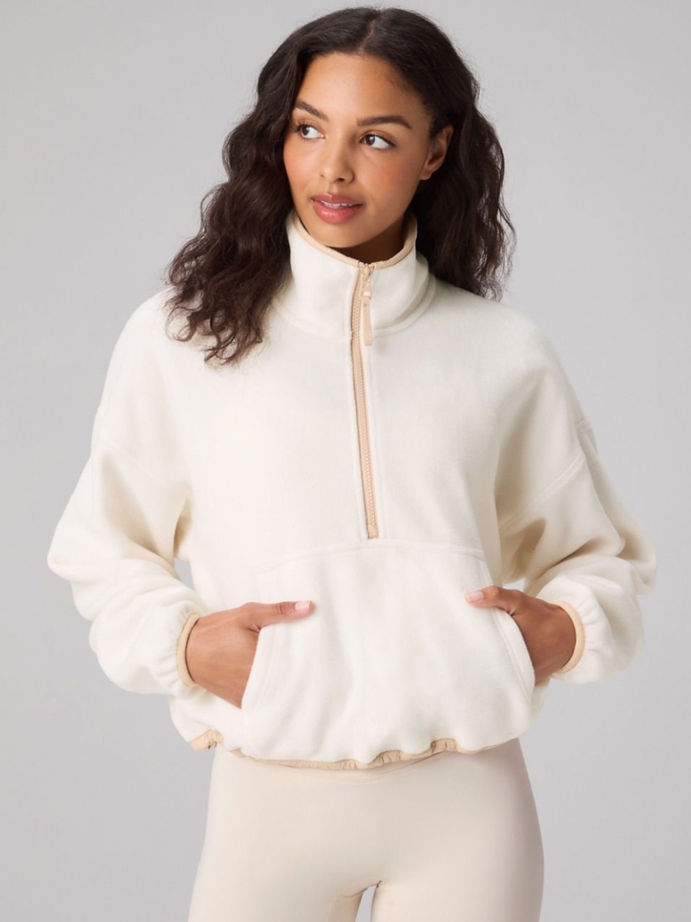 Fabletics No Chill Fleece Half-Zip Pullover
